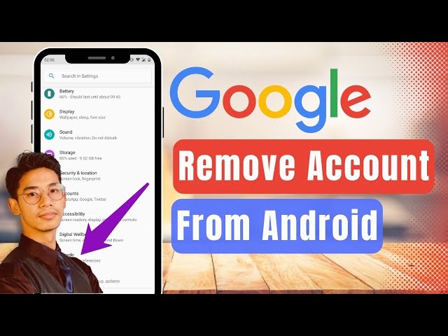 How To Remove Google Account From Android Phone 2024| Step By Step Guide