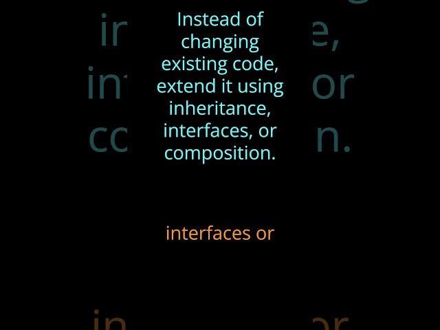 Open-closed principle