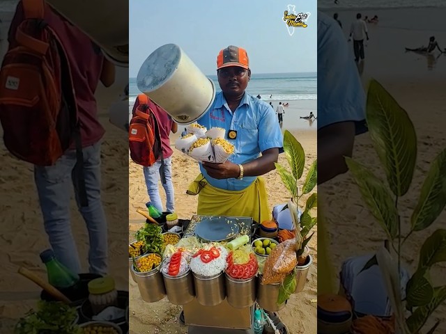 Puri Beach Side Odisha Style Jhaalmuri Making Rs. 20/- Only #odisha #shorts