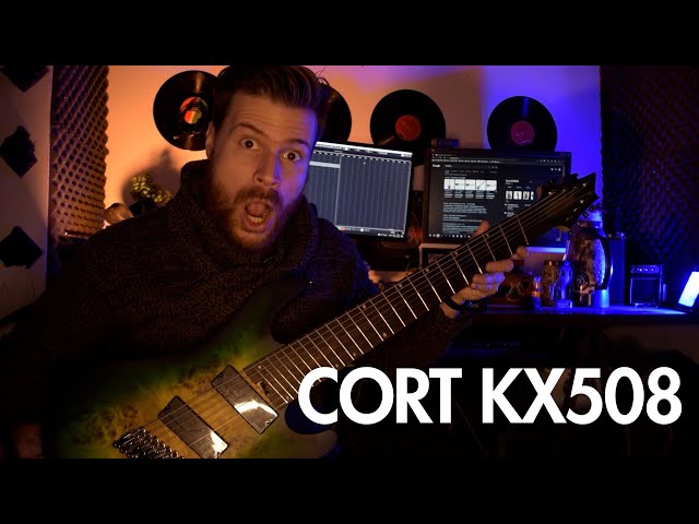 LA MEJOR Guitarra de 8 CUERDAS que he probado. CORT KX508 Review