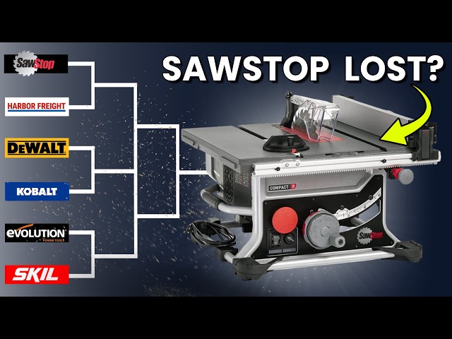 I Bought 7 Table Saws To Find The BEST Under $1,000 (SawStop Lost?)