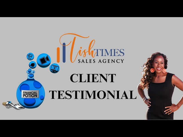 How Financial Potion Takes Care of You | Tish Times Client Testimonial