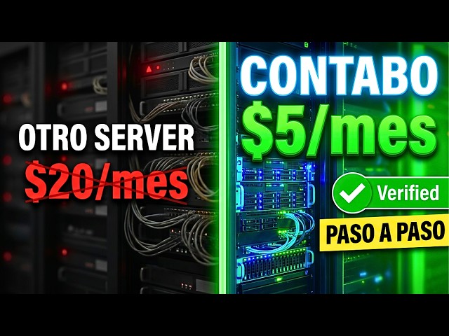 How to create a VPS server on CONTABO for only $5/month step-by-step
