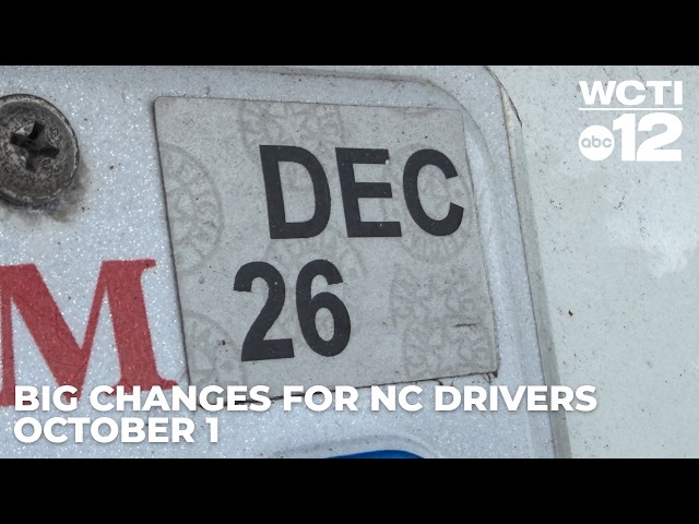 NC vehicle registration goes digital Oct. 1: What drivers need to know