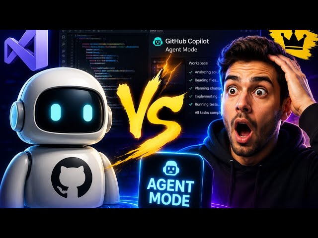 GitHub Copilot Agent Mode Explained!🤯 Build Apps 10X Faster in Visual Studio 