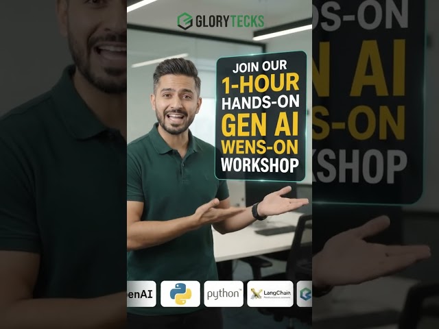 Gen AI Roadmap 2026 | Complete Generative AI Learning Roadmap from Beginner to Advanced | Glorytecks