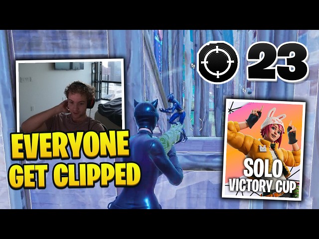 Reet CLIPS Everyone Who Dares to FIGHT Him in Solo Victory Cup