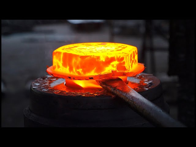 Giant Bolt Forging Process！Rare Complete  Production！