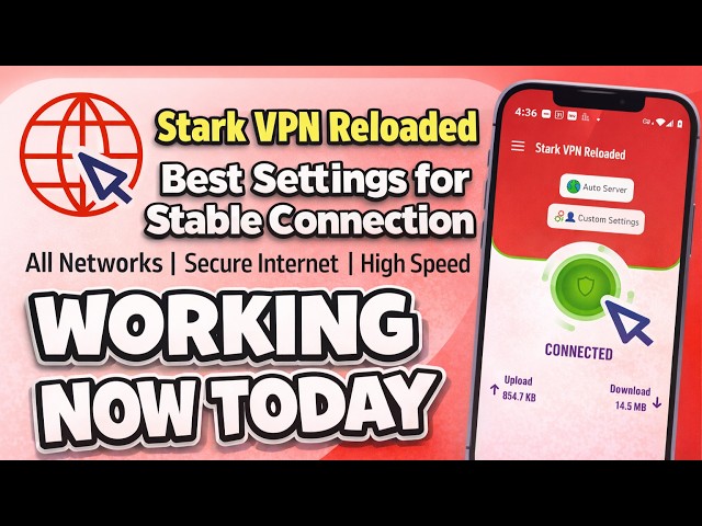 Stark VPN Reloaded Fastest Server Setup Guide for Secure Connection 