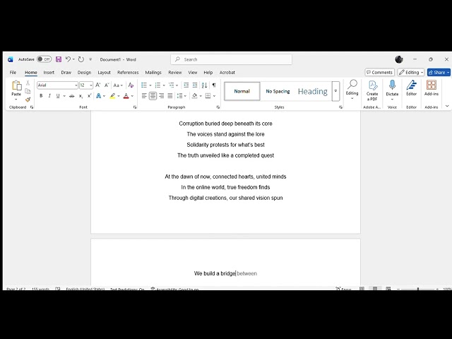 How to Use Mail Merge in Microsoft Word (Poem Tutorial Vlog)