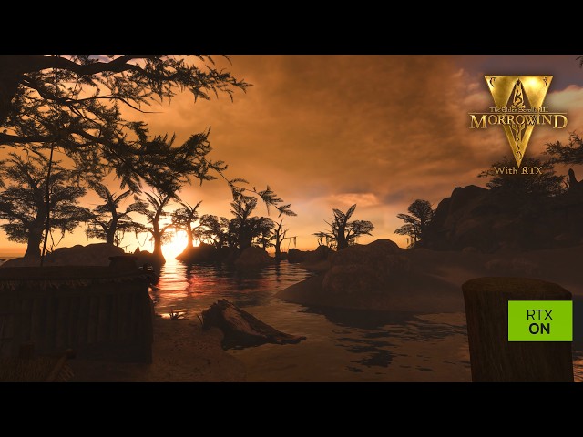 RTX Remix Community Spotlight | The Elder Scrolls III: Morrowind RTX