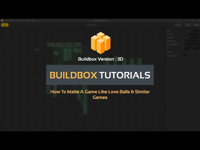 Buildbox Tutorial - How to make a game like love balls & similar games