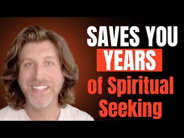 This Video Could Save You Years of Spiritual Seeking 💖 - Jeff Foster