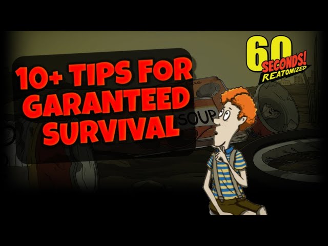 60 Seconds Reatomized Tips And Tricks - HOW TO WIN! (SIMPLE + QUICK)