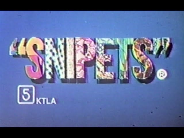 KTLA Channel 5 [Los Angeles, CA] - 'The' Snipets - "Acorn Whistle" (1980)