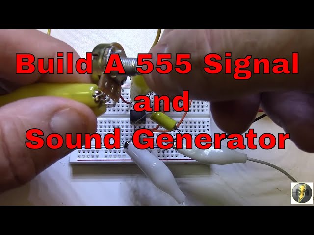 555 Timer Project - Signal and Sound Generator