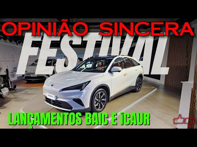 Everything about BAIC and iCAUR: new CHINESE car BRANDS in BRAZIL. News, launches, is it worth it?