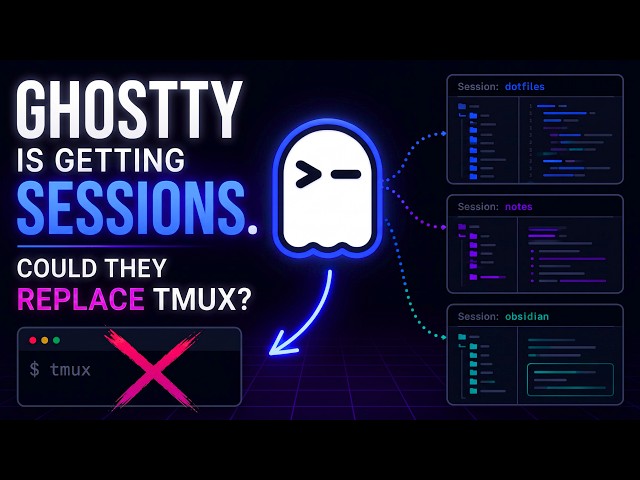 Ghostty Is Getting Sessions. Could They Replace tmux?