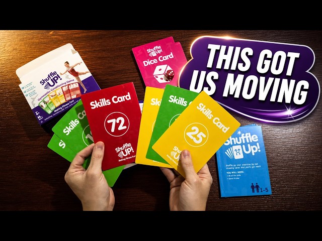Shuffle Up Gymnastics Game Review: Fun Family Movement Cards