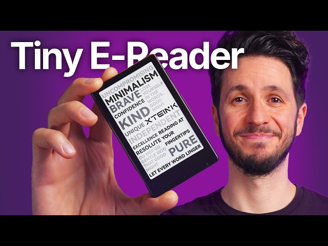 4.3-inch E-Ink eReader — No Touch. No Apps. Just Reading.
