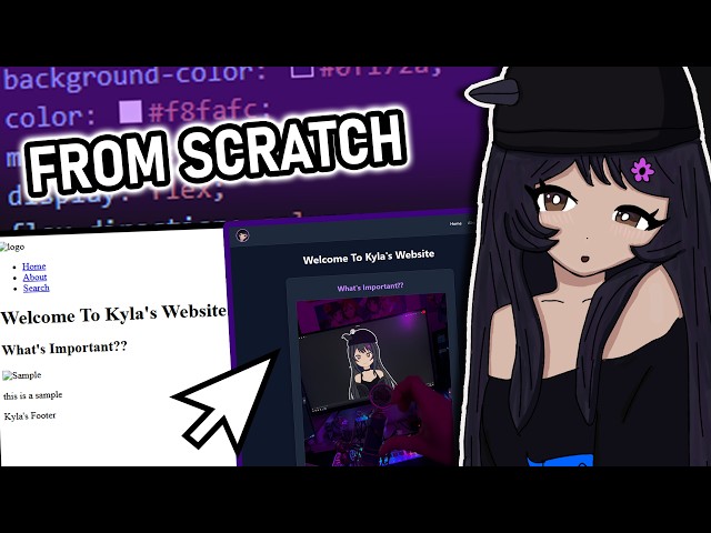 How To Build A Website From Scratch! (HTML & CSS Tutorial)