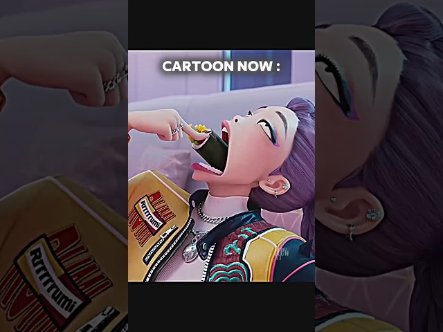 Prime Cartoon🔥#edit #aura #cartoon #prime #disney #dreamworks #now #then