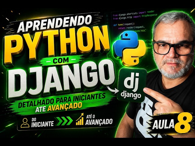 🚀 SISTEMA WEB COMPLETO com PYTHON e DJANGO + SQLite, Bootstrap, CSS e JavaScript