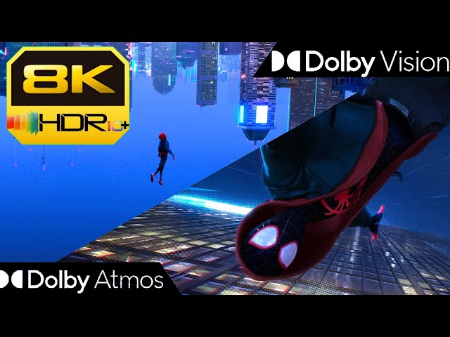 [8K HDR10+] A Leap of Fate - Spider-Man Into the Spider-Verse | Dolby Vision • Atmos