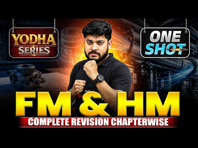 Fluid Mechanics ONE SHOT | Fluid Mechanics Civil Engineering | FM for AE & JE Exams | Devesh Sir