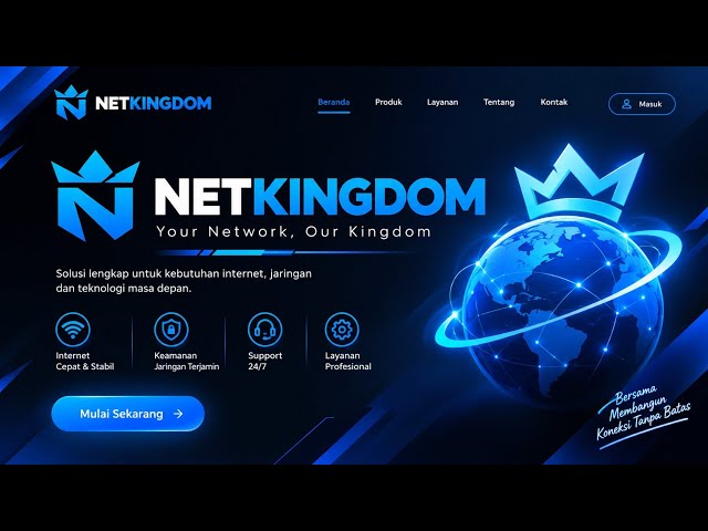 NETKINGDOM - WiFi Voucher Web | Development project | XI TKJ 1