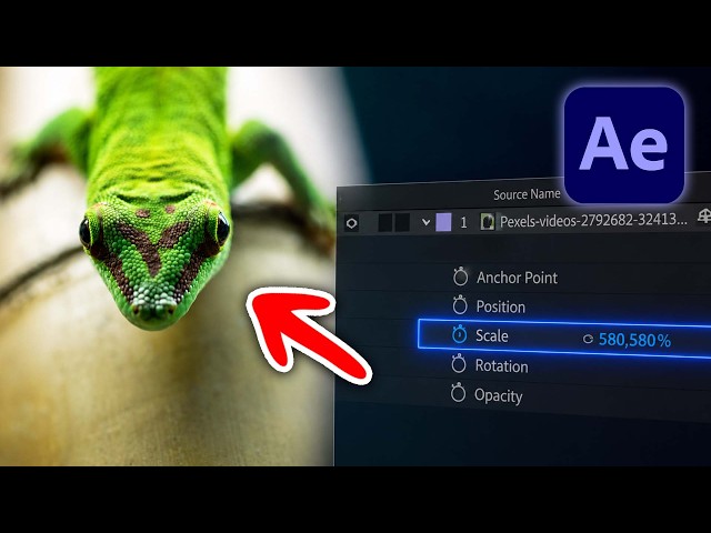 How To Easily Zoom In After Effects