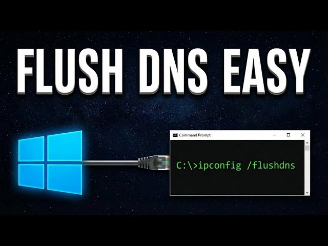 How To Flush & Reset DNS Cache in Windows (Fix Internet Connection Problems)