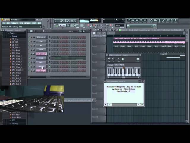 Black Devil Magnetic - Say No to MLM (synth cover)
