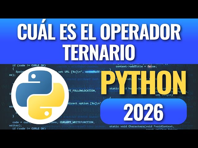 What is the ternary operator in Python in 2026?