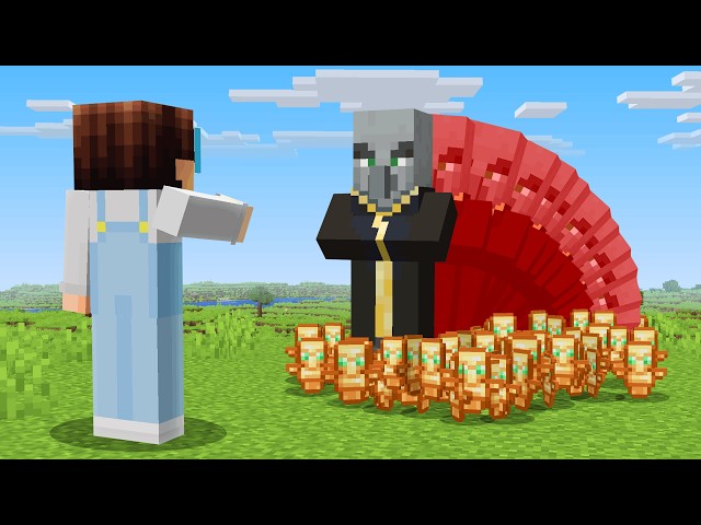 Minecraft, But Mobs Duplicate When Hit...