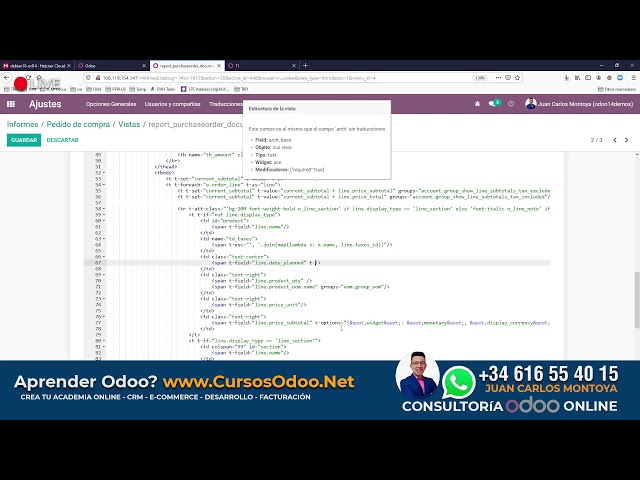 Como Formatear Fecha y numeros a 2 decimales (Informes Qweb Odoo 14)
