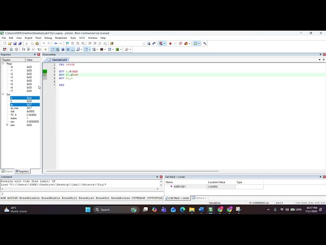 Lab 1 Microcontroller