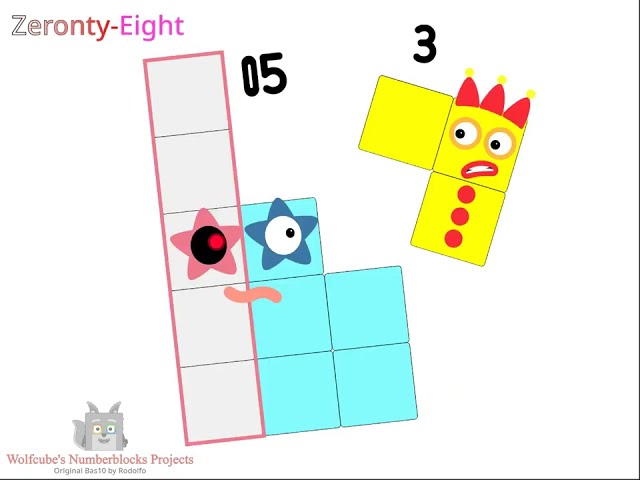 Transitional Numberblocks Band 2