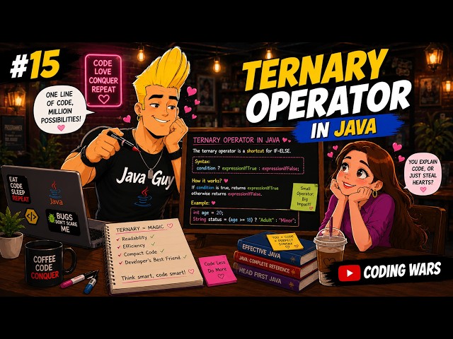 Ternary Operator in Java | Java Ternary Operator Explained in Hindi | Conditional Operator Tutorial