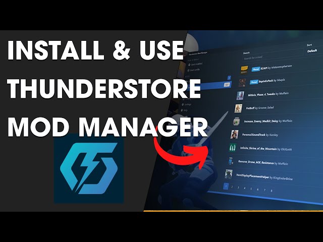 How To Install & Use Thunderstore Mod Manager (Tutorial)