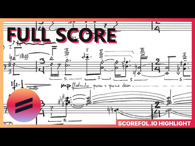 Sergi Puig — Wir sind einsam [w/ score]