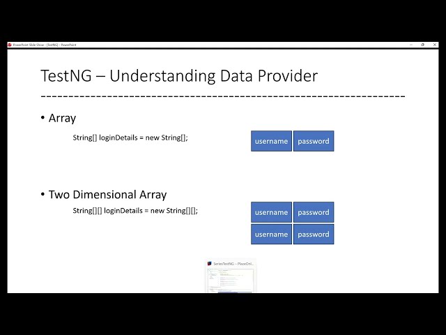 TestNG DataProvider Explained | Parameterization Using @DataProvider | TestNG Tutorial 2026