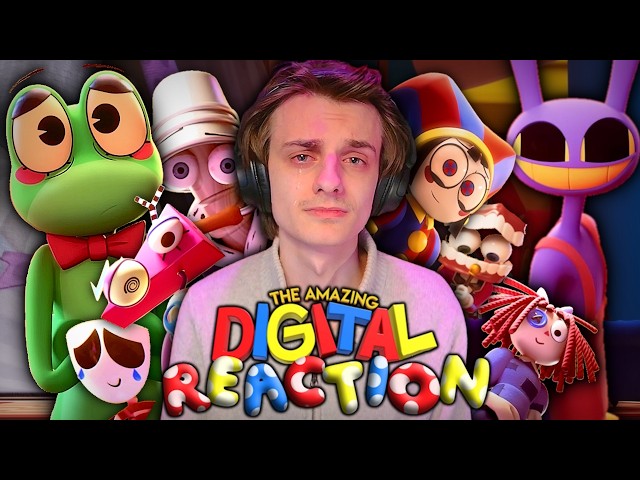 BINGING Amazing Digital Circus Broke My Heart - React Andy The Movie
