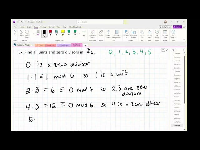 Integers: Division