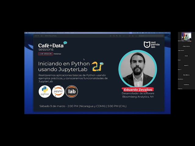 Café+Data | Introducción a Python: Creando calculadora, funciones, paquete y publicando aplicación.