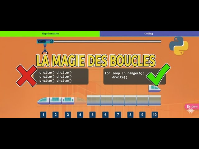 La Boucle 'FOR' Python expliquée en 3 MINUTES (Exercice Pratique)