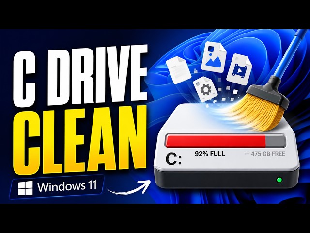 How To Clean C Drive In Windows 11 Like A Pro!