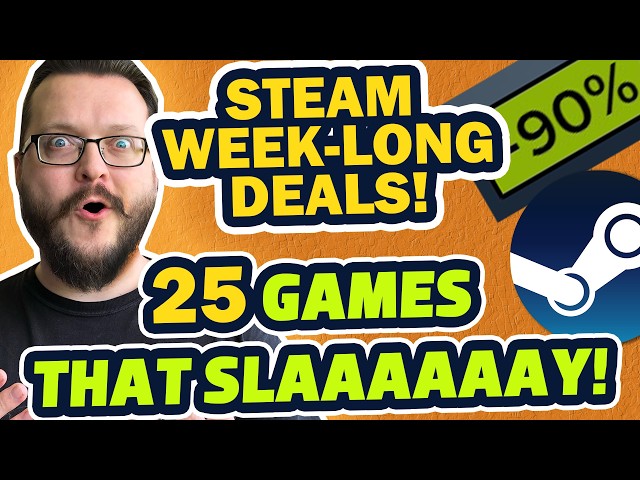 Steam Weekly Deals! 25 SMASHTASTIC Games!