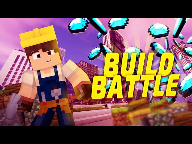 MINECRAFT BUILD BATTLE. MINIGAMES IN MINECRAFT