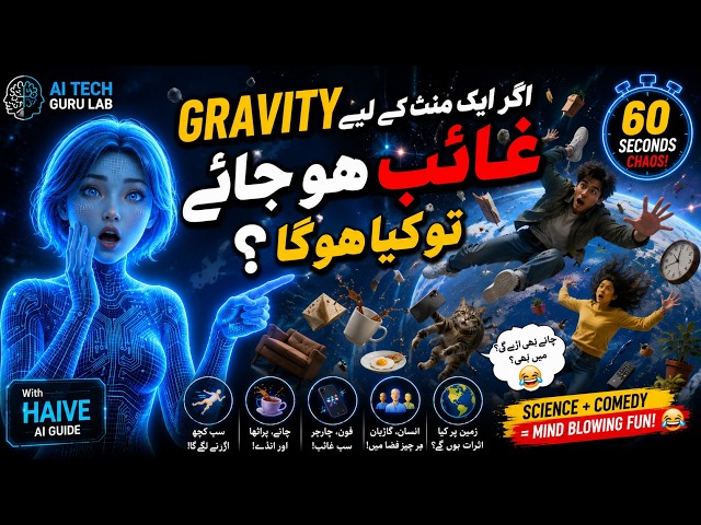 "One Minute Without Gravity: What Would Happen? #technology #science #ai #viral #viralvideo